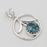 Turquoise Silver Pendants