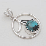 Turquoise Silver Pendants