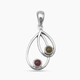 Amethyst Silver Pendants