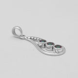 925 Silver Red Coral Pendants