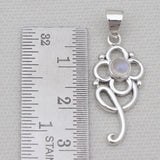 Green Peridot Sterling Silver Minimalist Pendants