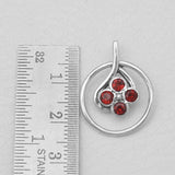 Amethyst Silver Pendants