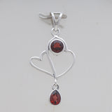 925 Sterling Silver Peridot Pendants