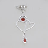 925 Sterling Silver Peridot Pendants