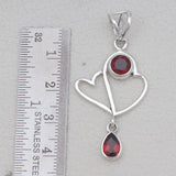 925 Sterling Silver Peridot Pendants