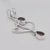 925 Sterling Silver Peridot Pendants