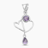 925 Sterling Silver Peridot Pendants