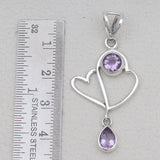 925 Sterling Silver Peridot Pendants