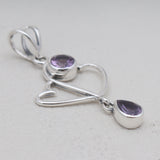 925 Sterling Silver Peridot Pendants