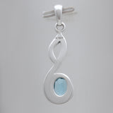 925 Sterling Silver Red Garnet Pendants