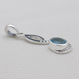 925 Sterling Silver Red Garnet Pendants