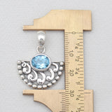 925 Sterling Silver Garnet Pendants