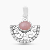 925 Sterling Silver Garnet Pendants