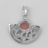 925 Sterling Silver Garnet Pendants
