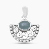 925 Sterling Silver Garnet Pendants