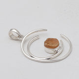 Citrine Silver Pendants