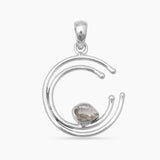 Herkimer Quartz Silver Pendants