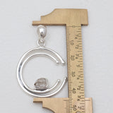 Herkimer Quartz Silver Pendants