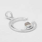 Herkimer Quartz Silver Pendants