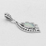 925 Silver Rainbow Moonstone Pendants