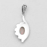 925 Silver Rainbow Moonstone Pendants