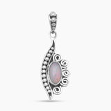925 Silver Rainbow Moonstone Pendants