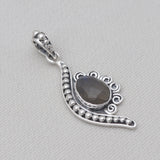 925 Silver Rainbow Moonstone Pendants
