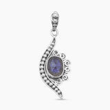 925 Silver Rainbow Moonstone Pendants
