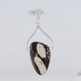 Peanut Wood Jasper Silver Pendants