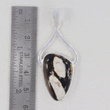 Peanut Wood Jasper Silver Pendants