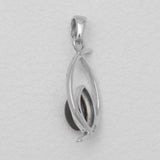 Rainbow Moonstone Silver Pendants
