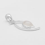 Rainbow Moonstone Silver Pendants