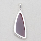 925 Sterling Silver Garnet Pendants