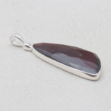 925 Sterling Silver Garnet Pendants