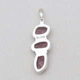 925 Sterling Silver Ruby Pendants