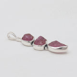 925 Sterling Silver Ruby Pendants