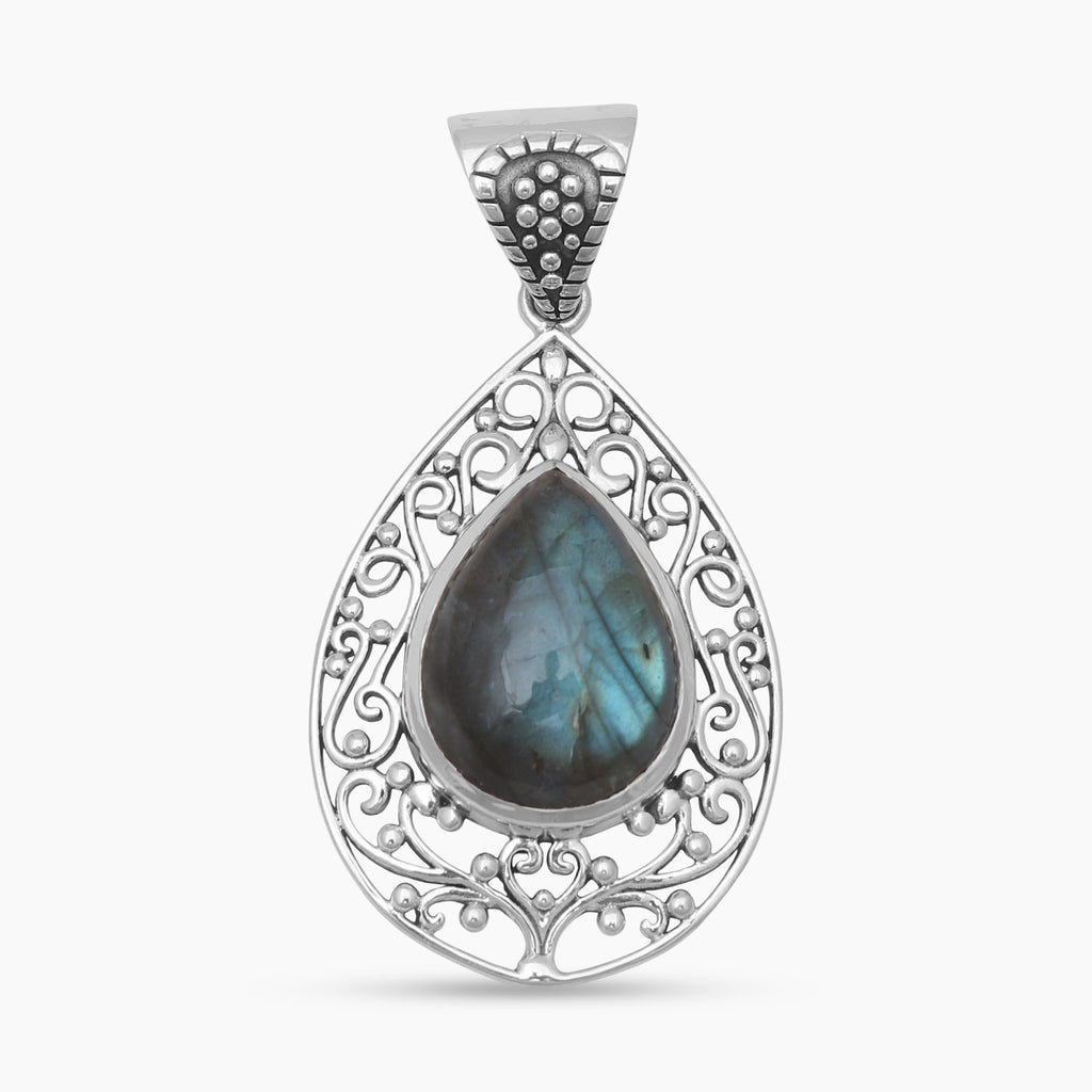 Labradorite Silver Pendants