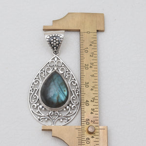 Labradorite Silver Pendants