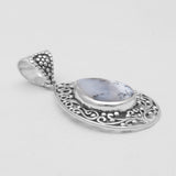 Dendritic Opal Silver Pendants
