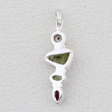 Natural Peridot & Pearl Gemstone Pendant