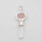 Amethyst Silver Pendants
