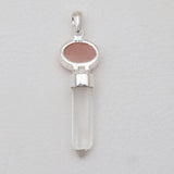 Amethyst Silver Pendants