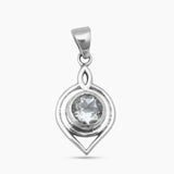 925 Sterling Silver Garnet Pendants