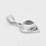 925 Sterling Silver Garnet Pendants