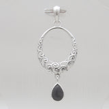Rainbow Moonstone Silver Pendants