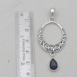 Rainbow Moonstone Silver Pendants
