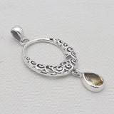 Rainbow Moonstone Silver Pendants
