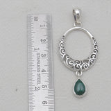 Rainbow Moonstone Silver Pendants