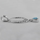 Rainbow Moonstone Silver Pendants