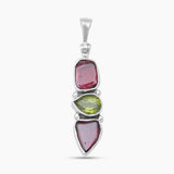 925 Silver Garnet Pendants